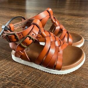 Girls Strappy Gladiator Sandals